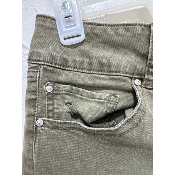Refuge Women Olive Green Cargo Pants - Size: 10 - Picture 4 of 7